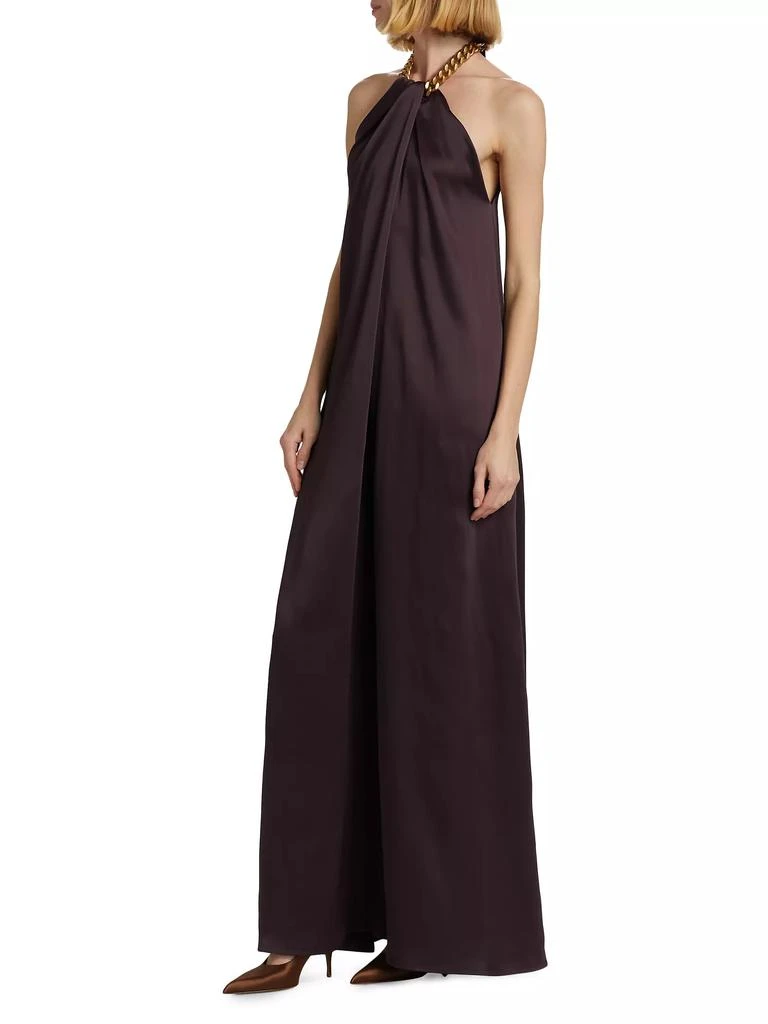 商品Stella McCartney|Chain Halterneck Gown,价格¥21727,第4张图片详细描述