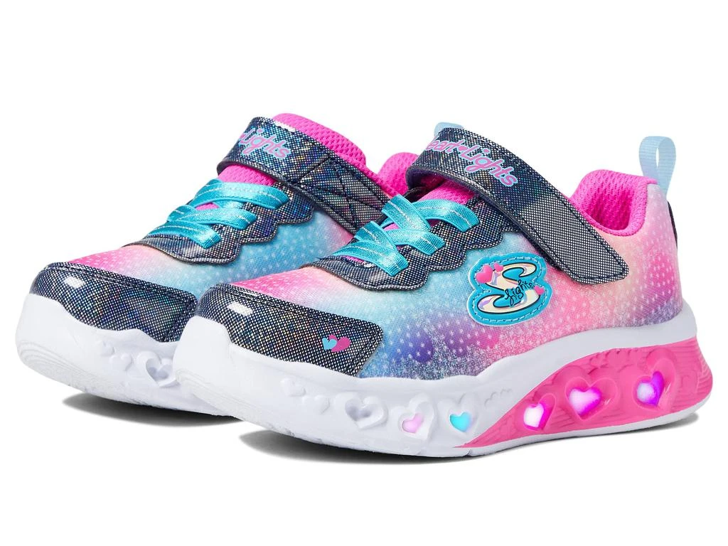 商品SKECHERS|Sport Lighted - Flutter Heart Lights - Simply Love 302315N (Toddler),价格¥340,第1张图片