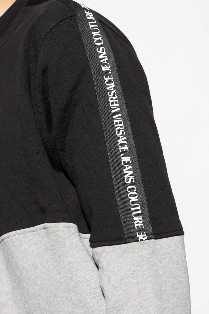 商品Versace|Versace Jeans Couture Two-Tone Crewneck Sweatshirt,价格¥1594,第4张图片详细描述