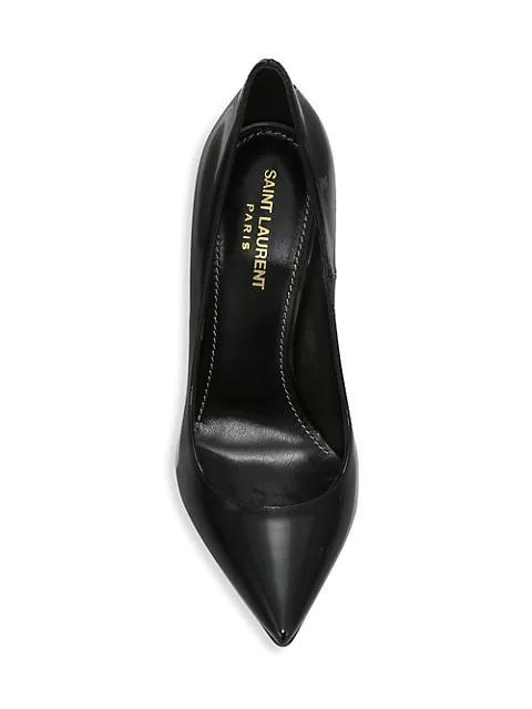 商品Yves Saint Laurent|Opyum Point-Toe Patent Leather Pumps,价格¥8414,第7张图片详细描述