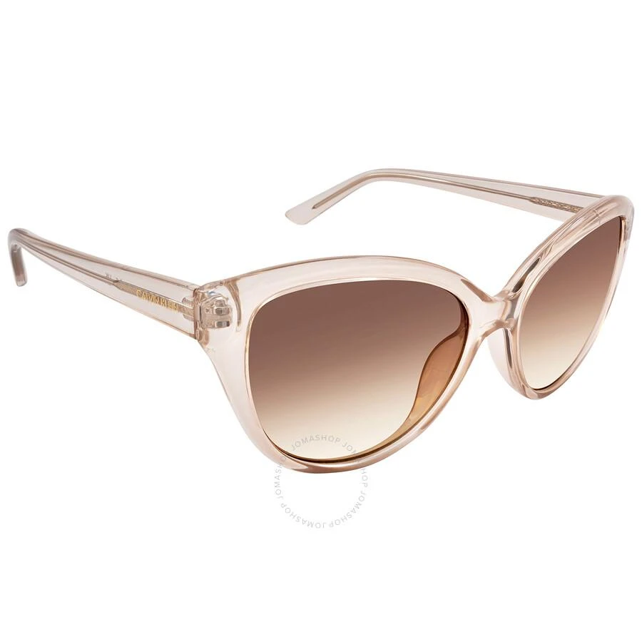 商品Calvin Klein|Brown Gradient Cat Eye Ladies Sunglasses CK19536S 270 55,价格¥187,第3张图片详细描述