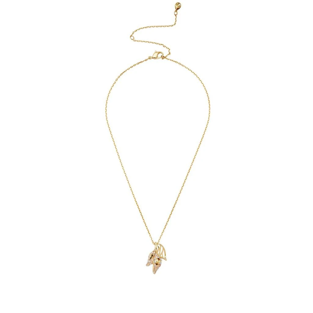 商品Swarovski|Swarovski Graceful Gold Tone And Crystal Necklace 5511813,价格¥707,第1张图片