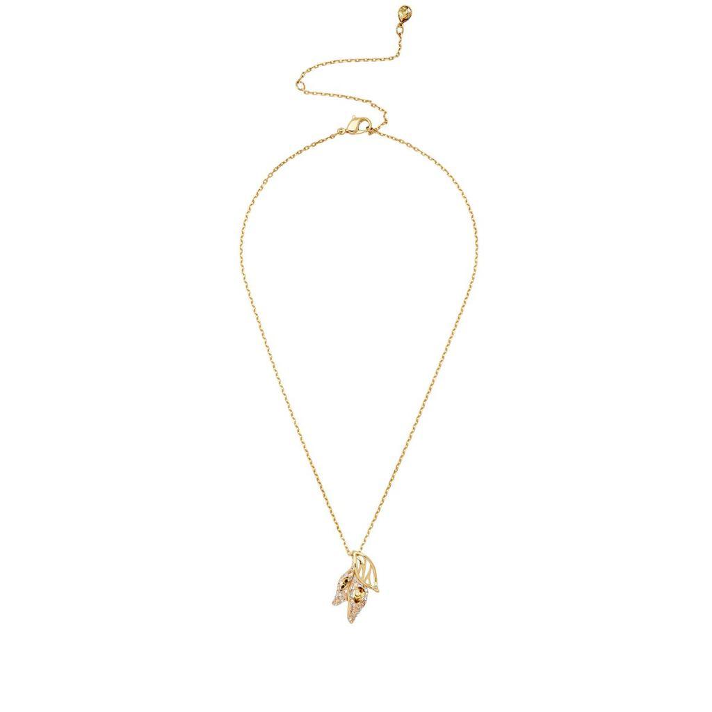商品Swarovski|Swarovski Graceful Gold Tone And Crystal Necklace 5511813,价格¥515,第1张图片