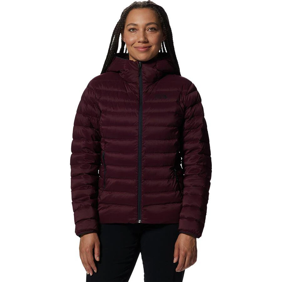 商品Mountain Hardwear|Deloro Down Full-Zip Hooded Jacket - Women's,价格¥888,第1张图片