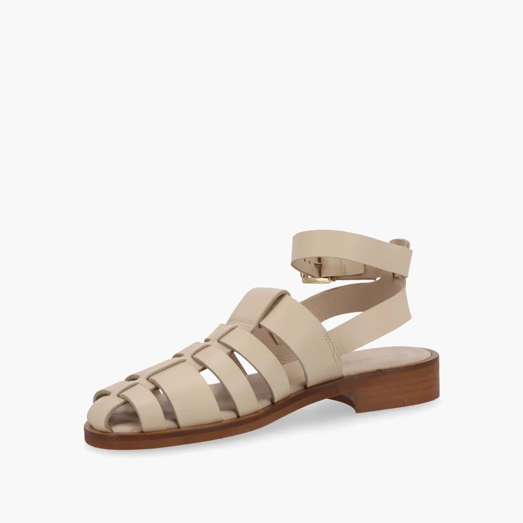商品ALOHAS|Perry Cream Leather Sandals,价格¥953,第3张图片详细描述