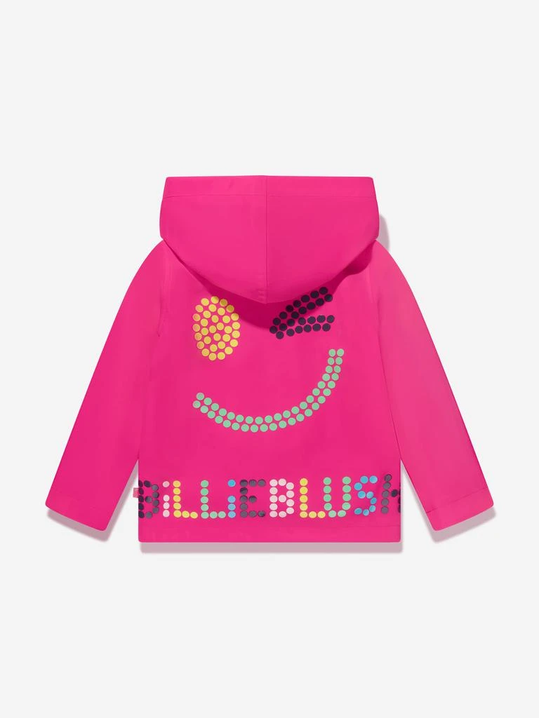 商品Billieblush|Billieblush Girls Hooded Raincoat in Pink,价格¥374,第2张图片详细描述