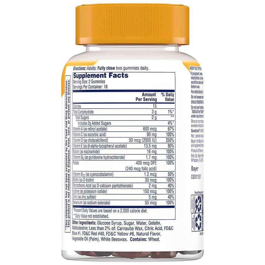 商品One A Day|MultiPlus Immunity Multivitamin Fruit,价格¥29,第6张图片详细描述