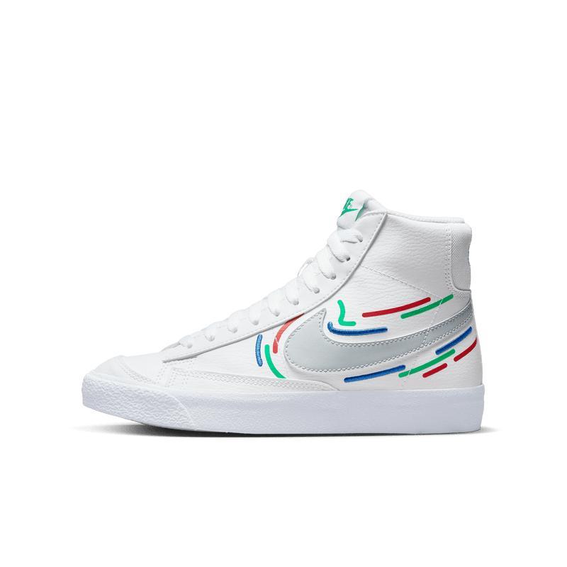 商品NIKE|Nike Blazer Mid - Grade School Shoes,价格¥445-¥579,第6张图片详细描述