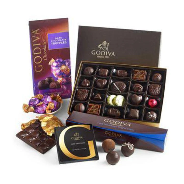 商品Godiva®|Dark Chocolate Lovers Tasting Gift Set,价格¥551,第1张图片