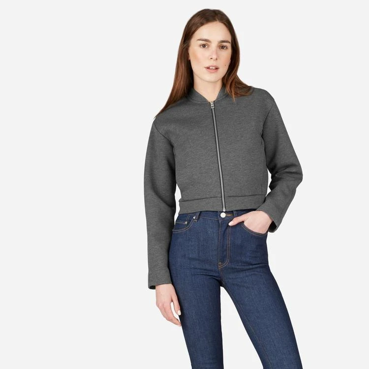 商品Everlane|The Street Fleece 短款飞行员夹克,价格¥266,第1张图片