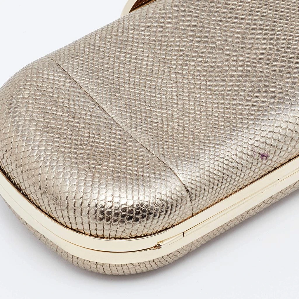 Bvlgari Metallic Gold Karung Chain Clutch 商品