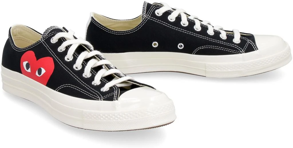 商品Comme des Garcons|Comme des Garçons Play Chuck 70 Low-top Sneakers,价格¥1506,第3张图片详细描述