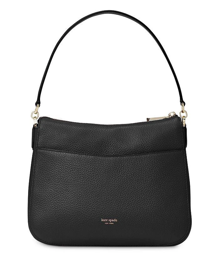 商品Kate Spade|Polly Medium Leather Shoulder Bag,价格¥2214,第5张图片详细描述