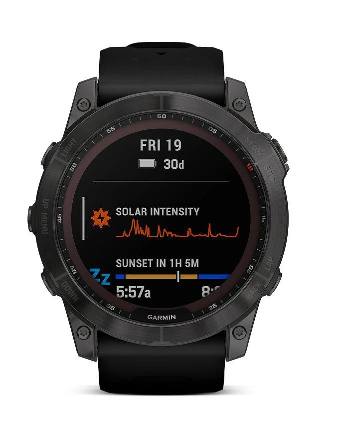 商品Garmin|fenix® 7X Sapphire Solar Smartwatch, 51mm,价格¥7500,第3张图片详细描述