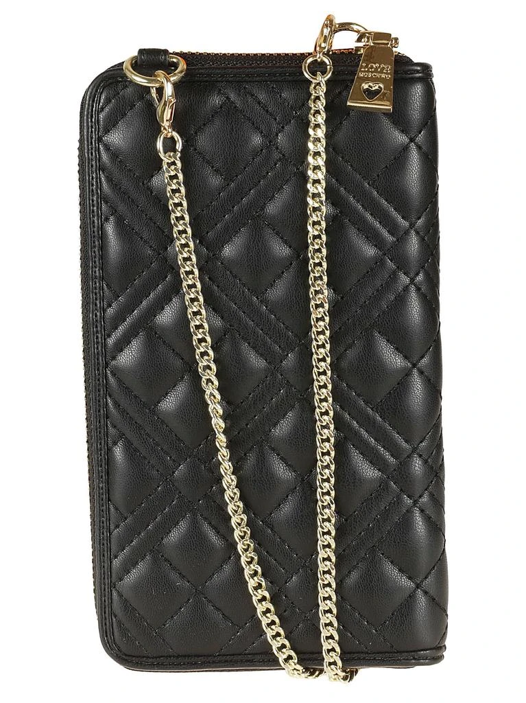 商品Love Moschino|Love Moschino Quilted Zip-around Wallet,价格¥682,第2张图片详细描述