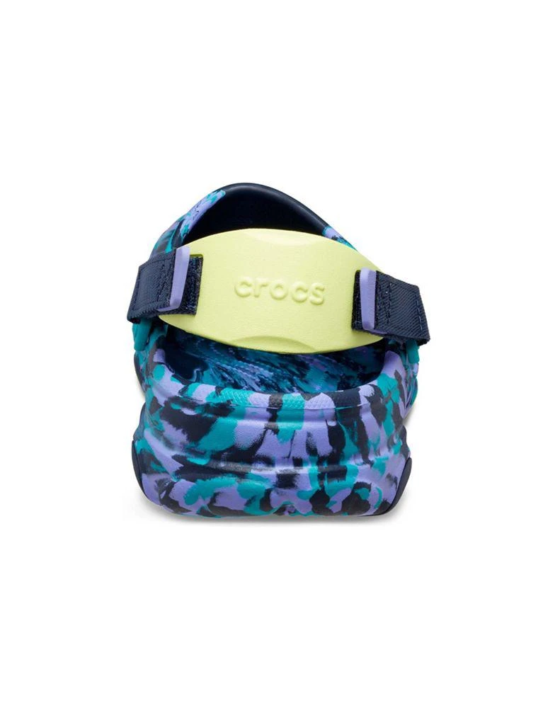 商品Crocs|Crocs classic all terrain clogs in blue marble,价格¥483,第4张图片详细描述