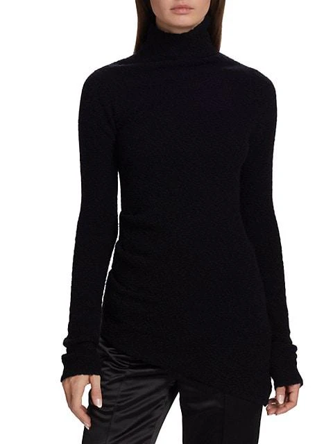 商品Helmut Lang|Deal Long-Sleeve Boucle Top,价格¥1471,第3张图片详细描述