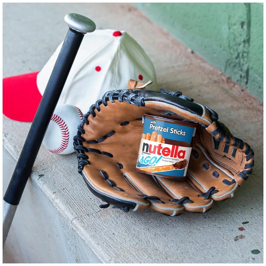 商品Nutella|Hazelnut and Cocoa Spread with Pretzel Sticks, Snack Pack Hazelnut Spread & Pretzel Sticks,价格¥19,第5张图片详细描述