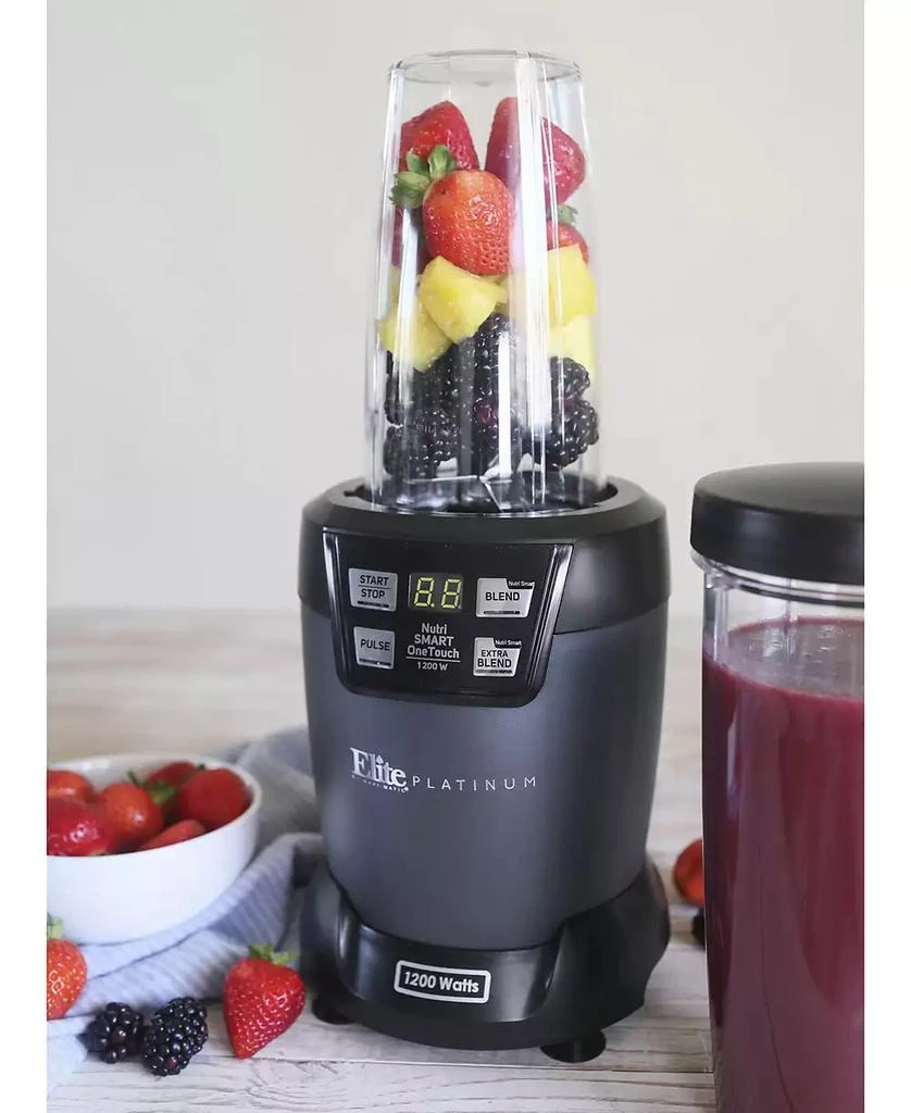 商品Elite Gourmet|Elite Platinum Nutri Hi - Q Smart Blender,价格¥587,第5张图片详细描述