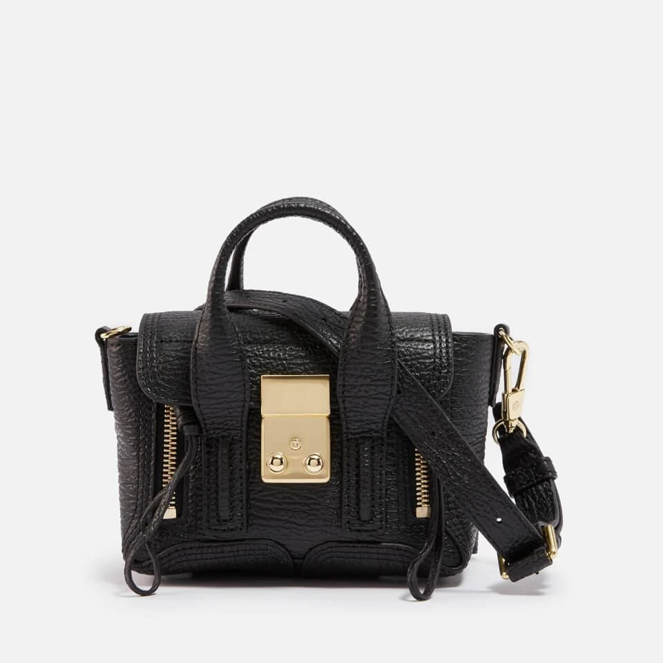 商品3.1 Phillip Lim|3.1 Phillip Lim Women's Pashli Nano Satchel - Black,价格¥2375,第1张图片