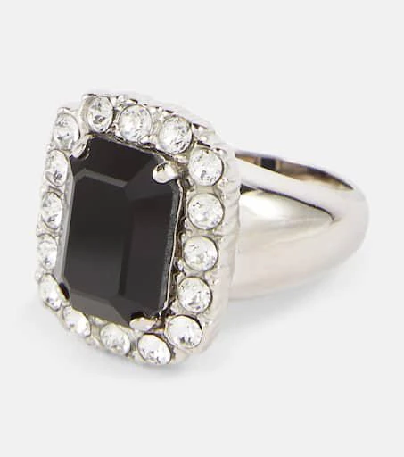 商品Yves Saint Laurent|Crystal-embellished ring,价格¥3481,第3张图片详细描述
