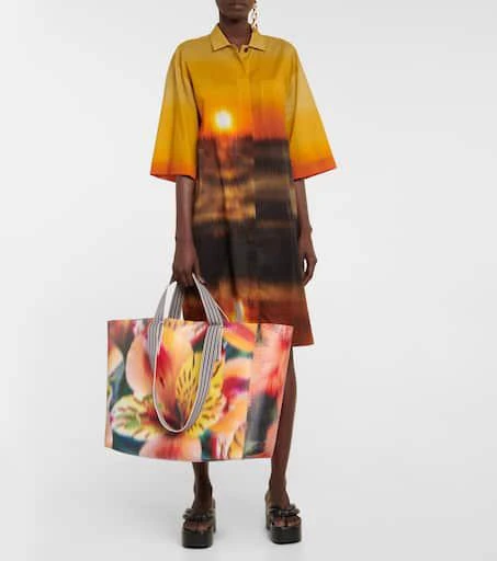 商品Dries Van Noten|Floral PVC tote bag,价格¥3614,第5张图片详细描述