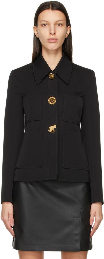 商品Stella McCartney|Black Elisabeth Blazer,价格¥12947,第1张图片