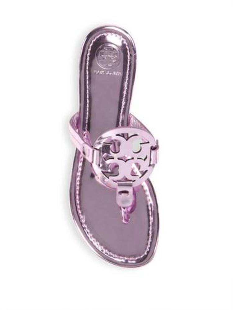 商品Tory Burch|Tory Burch - Miller Leather Thong Sandals,价格¥1115,第4张图片详细描述