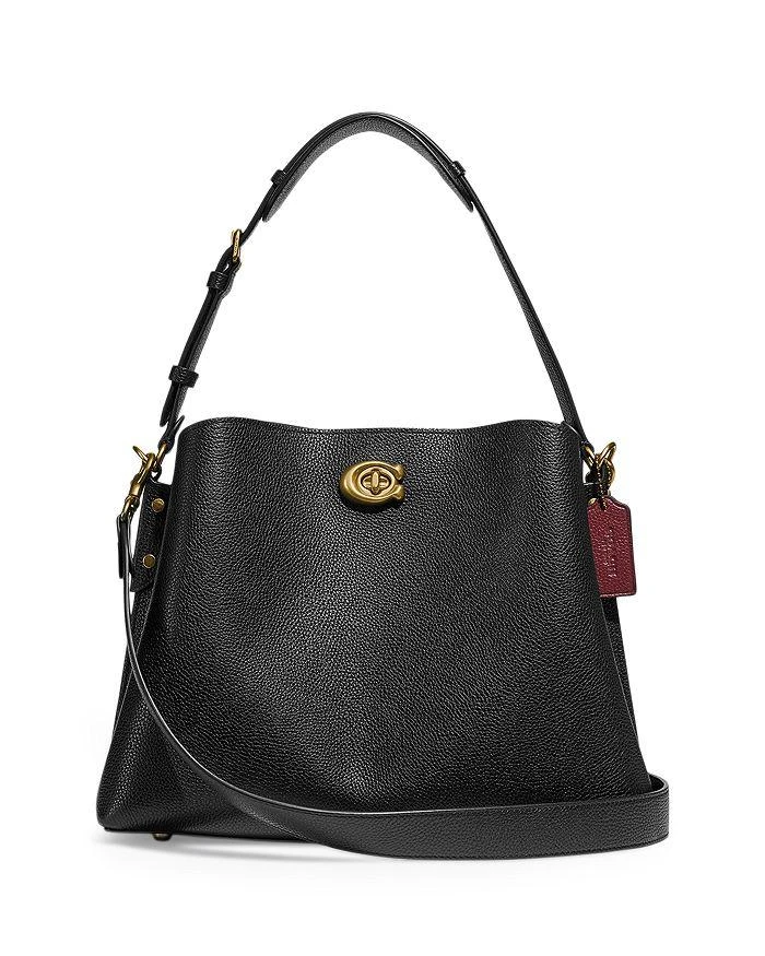 商品Coach|Willow Medium Pebble Leather Convertible Crossbody,价格¥1494,第1张图片