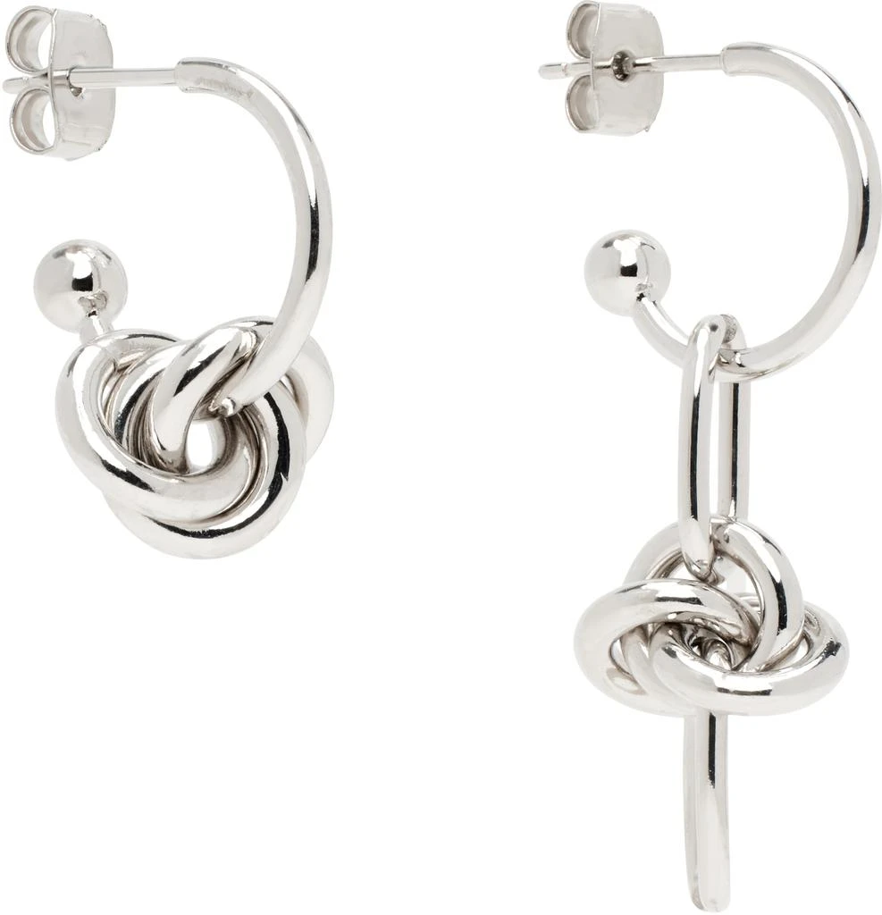 商品Justine Clenquet|Silver Daria Earrings,价格¥383,第2张图片详细描述