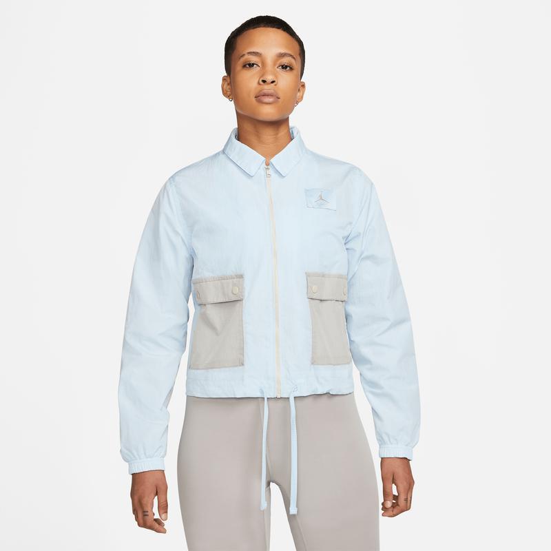 商品Jordan|Jordan Essential Woven Jacket - Women's,价格¥446-¥743,第1张图片