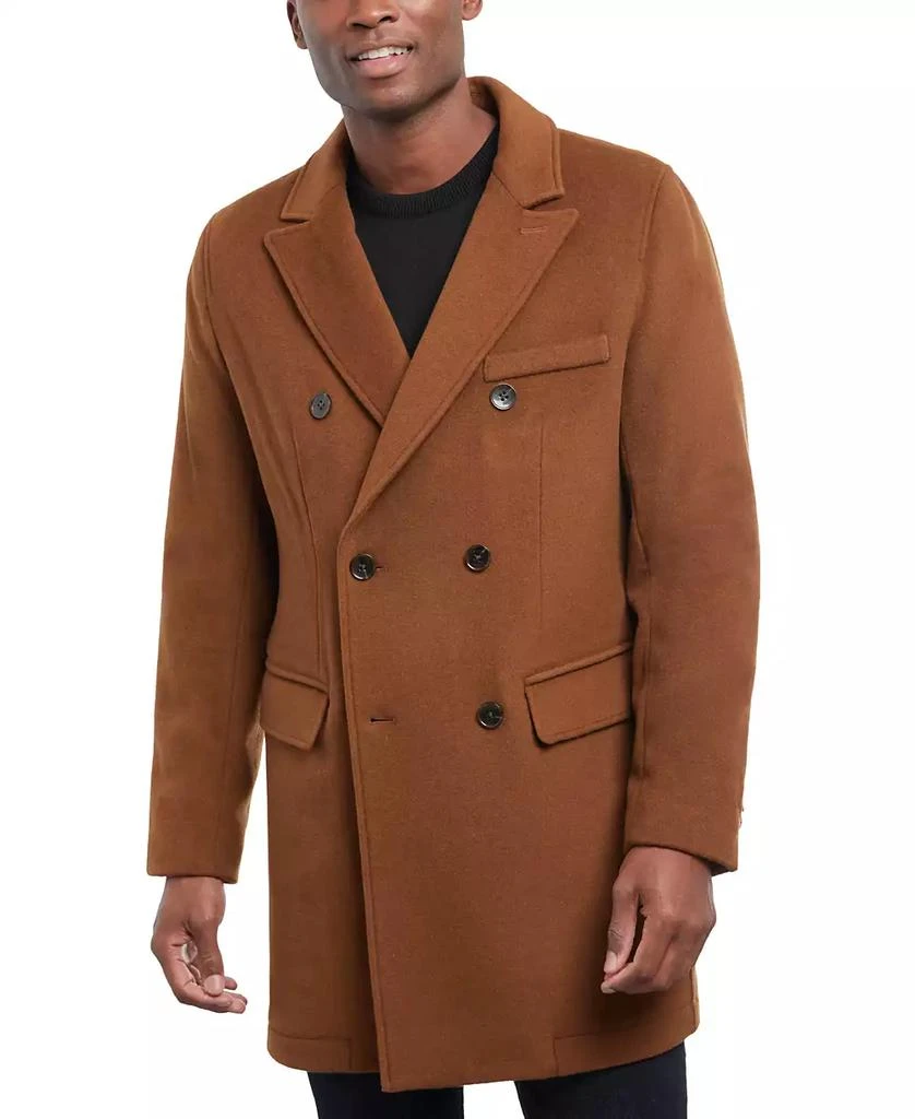 商品Michael Kors|Men's Lunel Wool Blend Double-Breasted Overcoat,价格¥3703,第3张图片详细描述