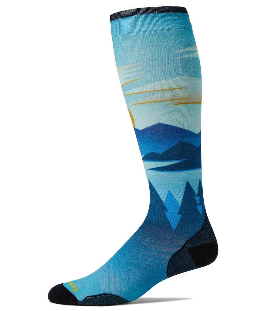 商品SmartWool|Ski Zero Cushion Chasing Mountains Print Over the Calf,价格¥200,第1张图片