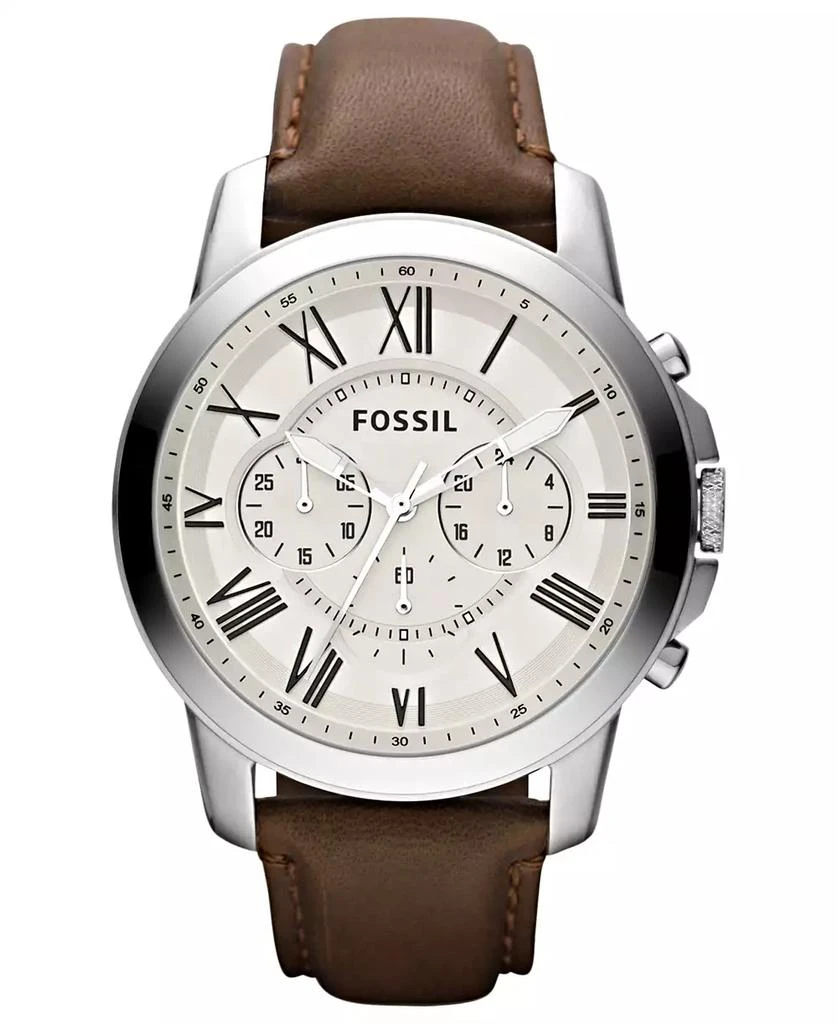 商品Fossil|男款手表FOSSIL 男士商务休闲时尚石英男表防水,价格¥608,第1张图片