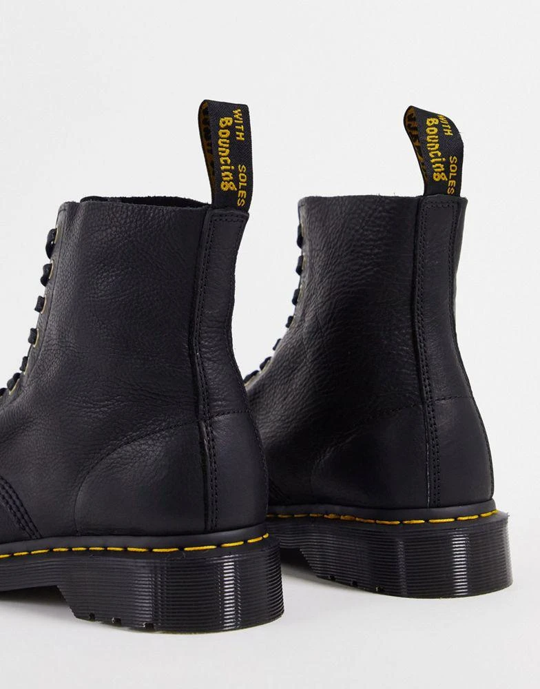 商品Dr. Martens|Dr Martens 1460 pascal 8 eye boots in black ambassador,价格¥1358,第4张图片详细描述