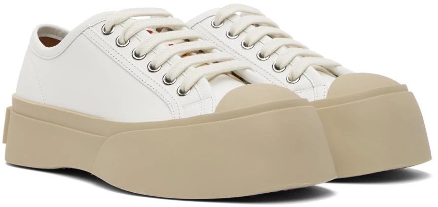 商品Marni|White & Beige Pablo Sneakers,价格¥3495,第4张图片详细描述