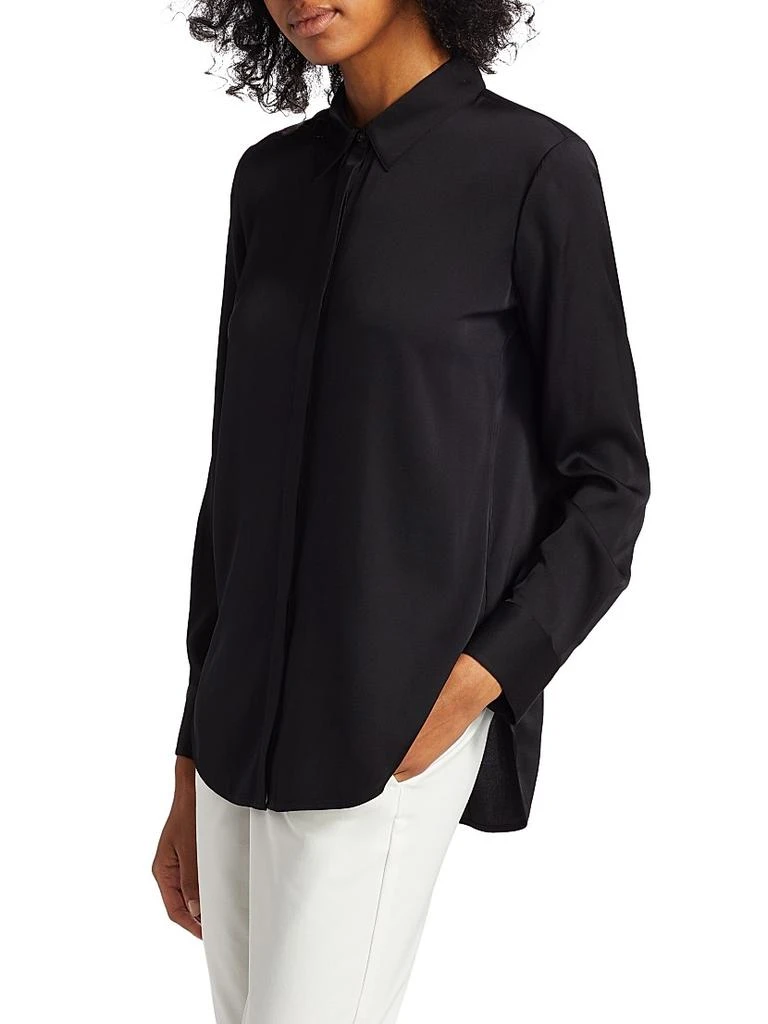 商品Theory|Sunaya Silk Blouse,价格¥1827,第4张图片详细描述