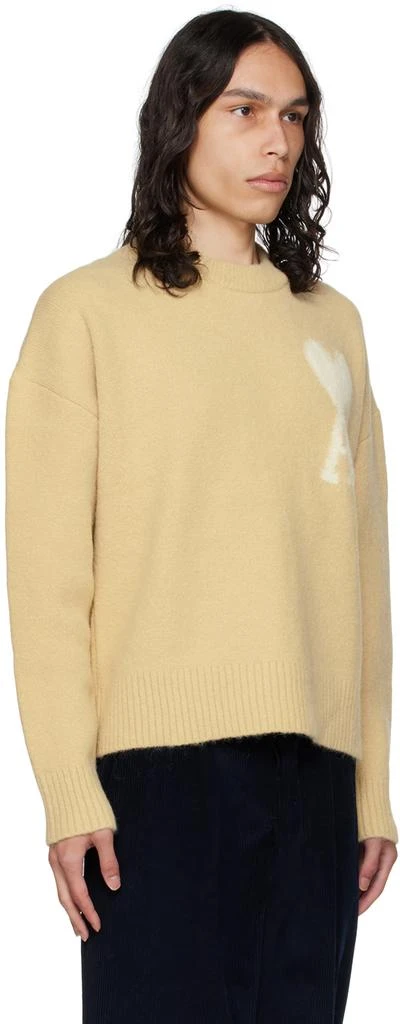 商品AMI|Beige Ami de Cœur Sweater,价格¥5163,第2张图片详细描述