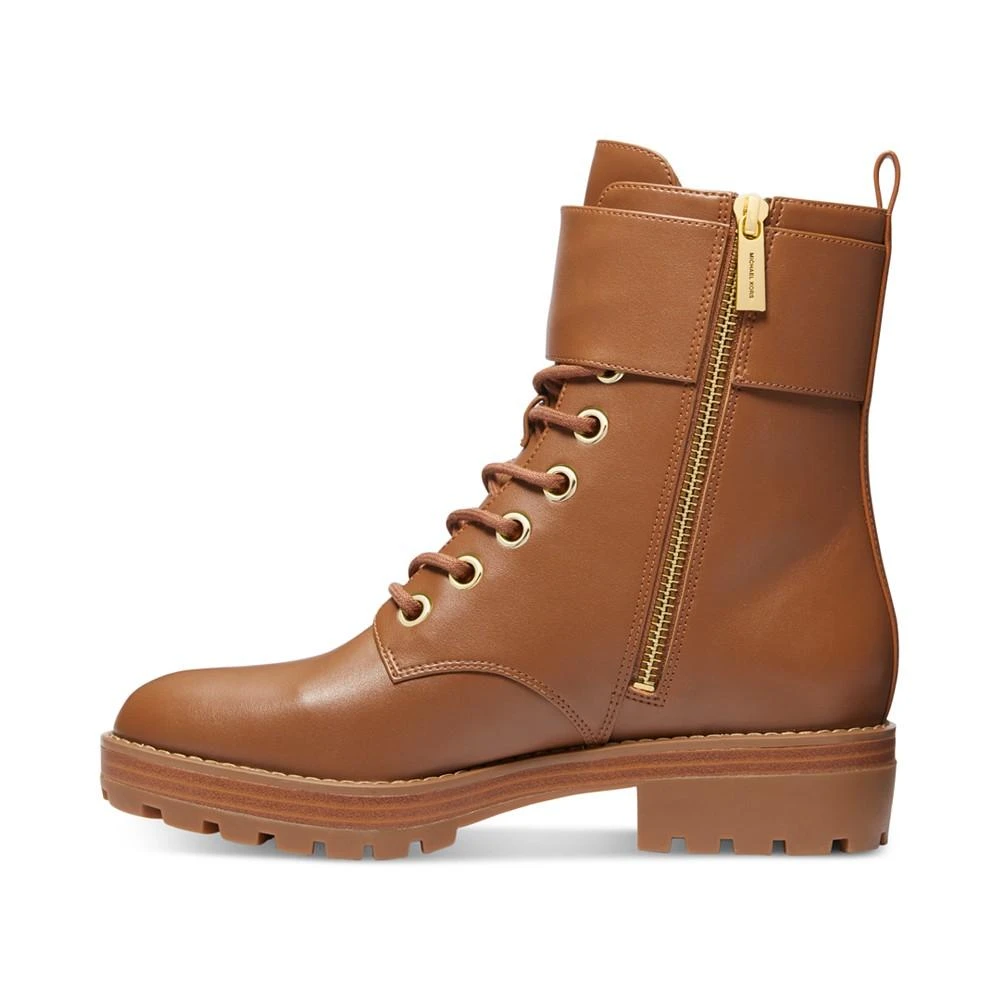 商品Michael Kors|Women's Rory Lace-Up Signature Strap Booties,价格¥768,第4张图片详细描述