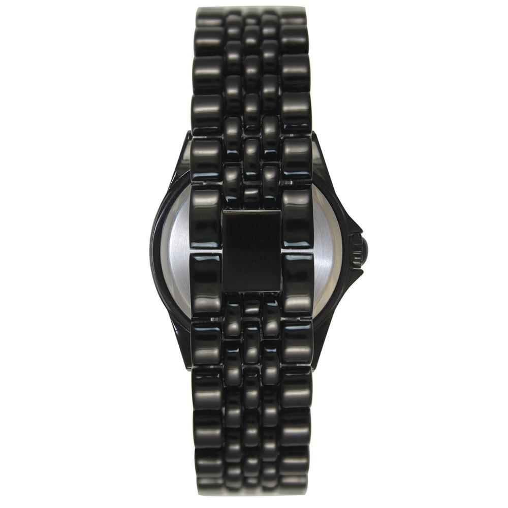 Women's Camo Pave Crystal Black Tone Bracelet Watch 37mm商品第3张图片规格展示