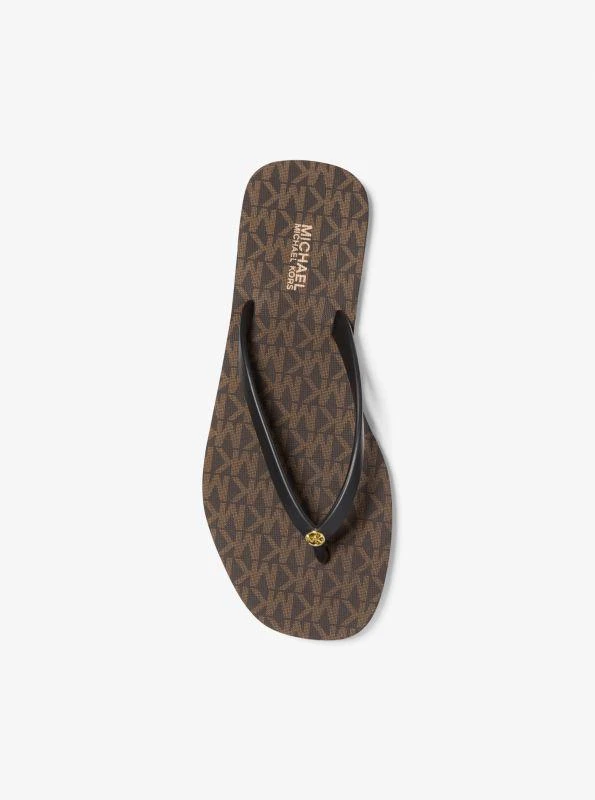 商品Michael Kors|Jinx Logo Flip Flop,价格¥338,第3张图片详细描述