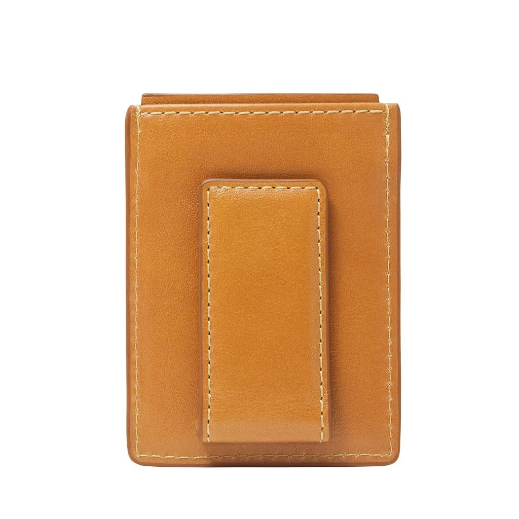 Fossil Men's Mykel Leather Front Pocket Wallet商品第3张图片规格展示