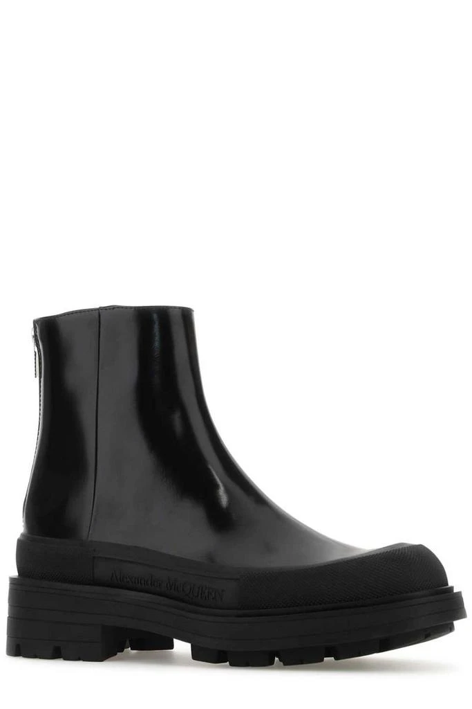 商品Alexander McQueen|Alexander McQueen Zipped Ankle Boots,价格¥3555,第2张图片详细描述