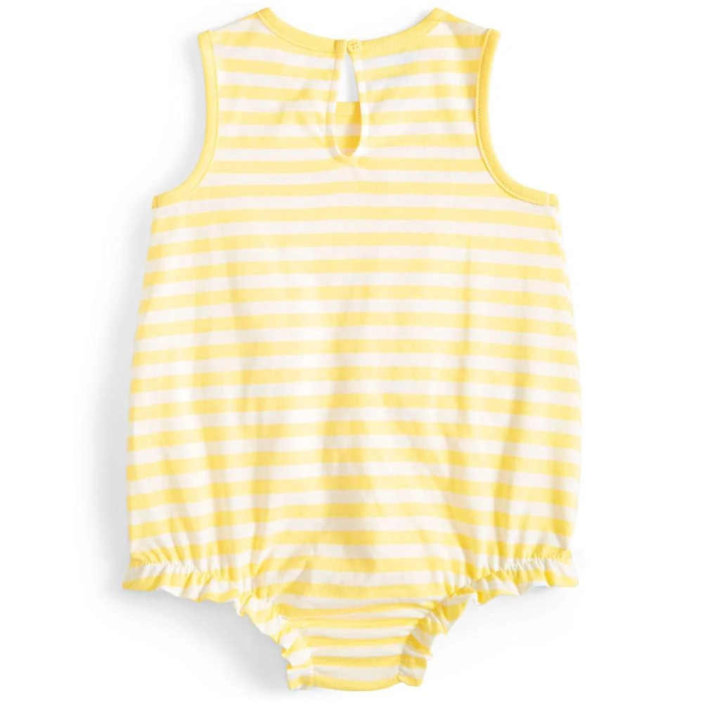 商品First Impressions|Baby Girls Stripes Sunsuit, Created for Macy's,价格¥113,第2张图片详细描述