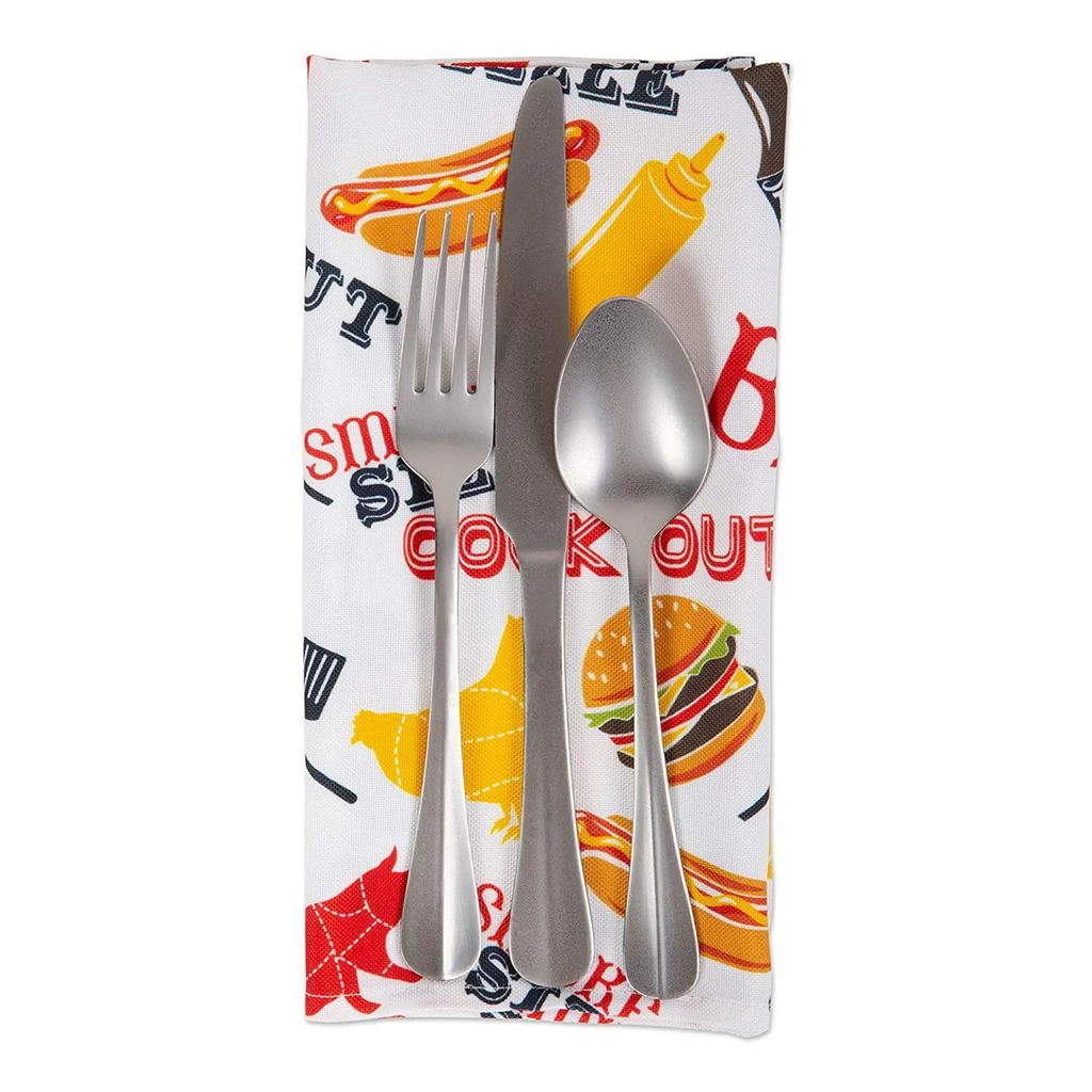 商品DII|Outdoor BBQ Fun Napkin (Set of 6),价格¥274,第4张图片详细描述