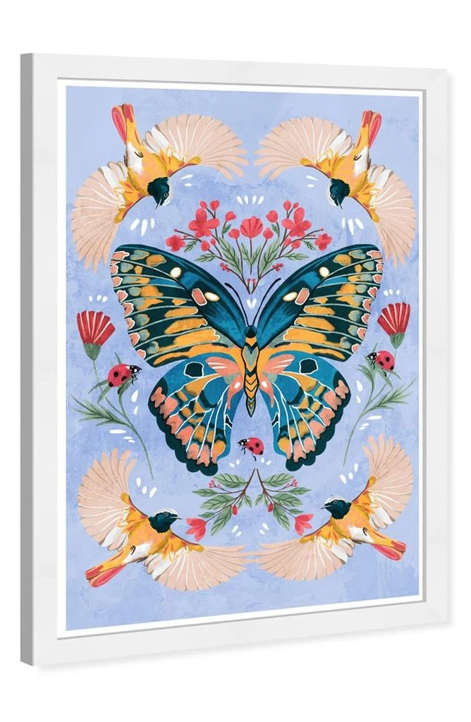 商品Wynwood Studio|Birds & Butterfly Prints Hanging Art,价格¥409,第3张图片详细描述