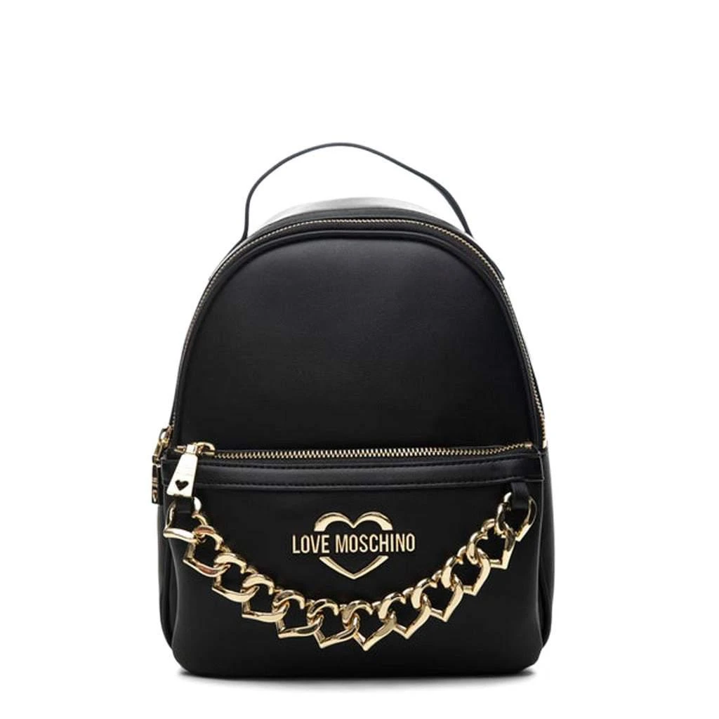 商品Moschino|Love Moschino logo-plaque Chain Rucksack,价格¥981,第1张图片