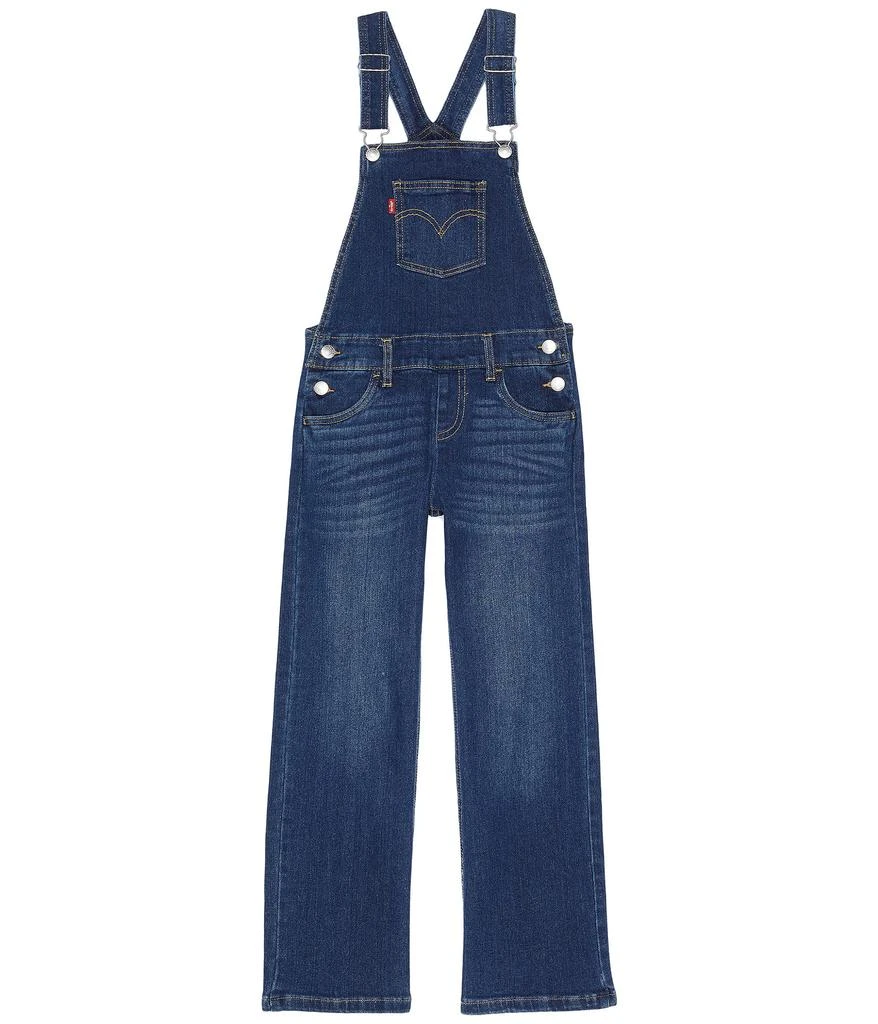 商品Levi's|Straight Fit Denim Overalls (Big Kids),价格¥403,第1张图片