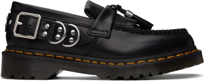 商品Dr. Martens|Black Adrian Loafers,价格¥895,第1张图片