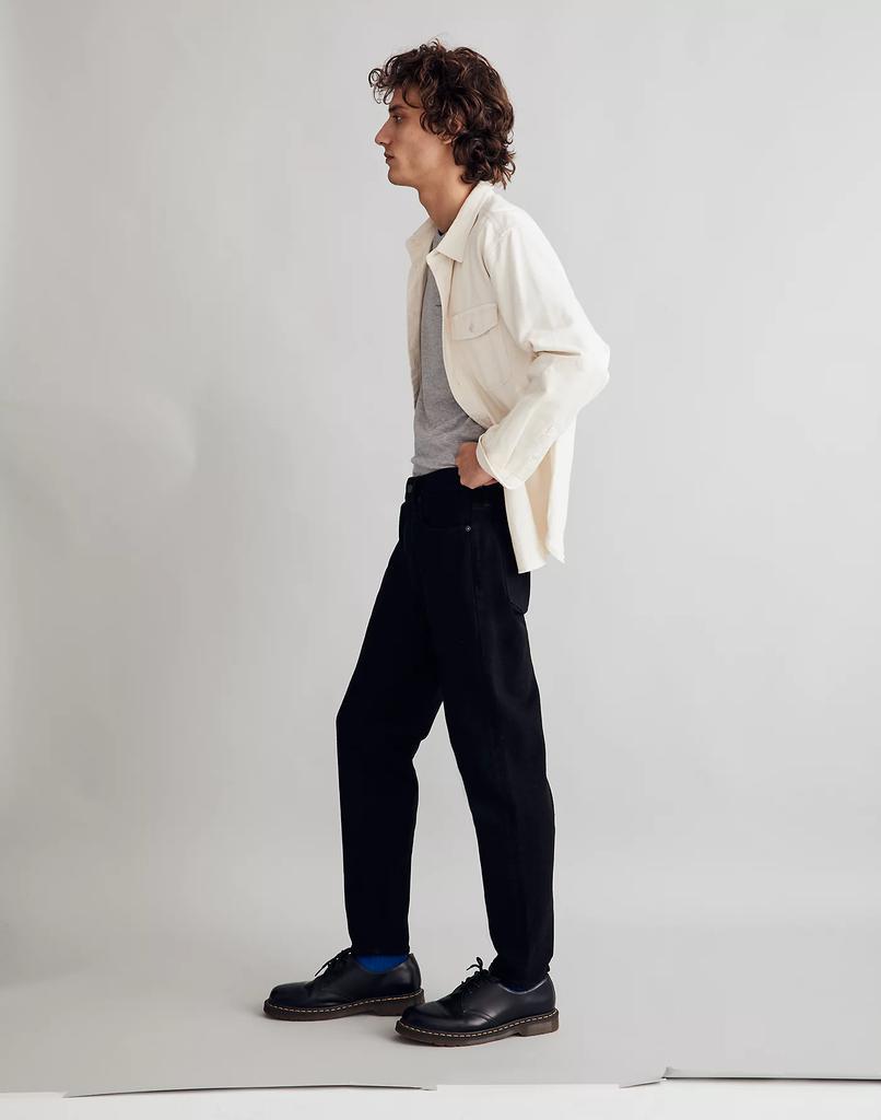 商品Madewell|Relaxed Taper Jeans in Black Wash: Instacozy Edition,价格¥1033,第4张图片详细描述